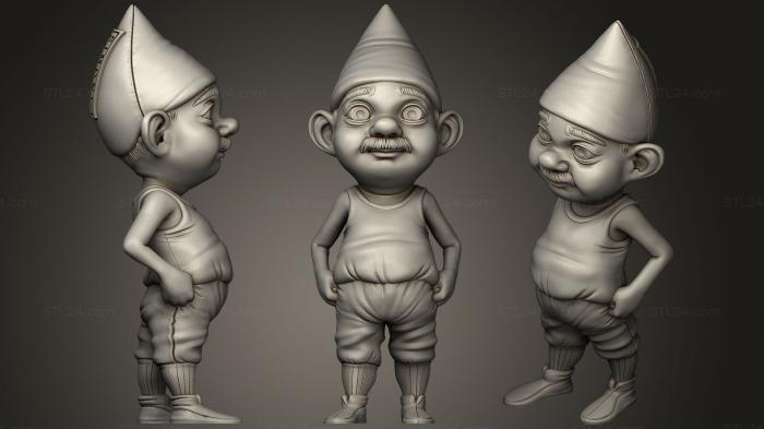 Toys (Giustino The Gnome, TOYS_0558) 3D models for cnc